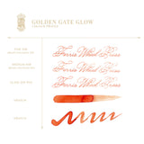 Ferris Wheel Press Fountain Pen Ink 38ml Golden Gate Glow