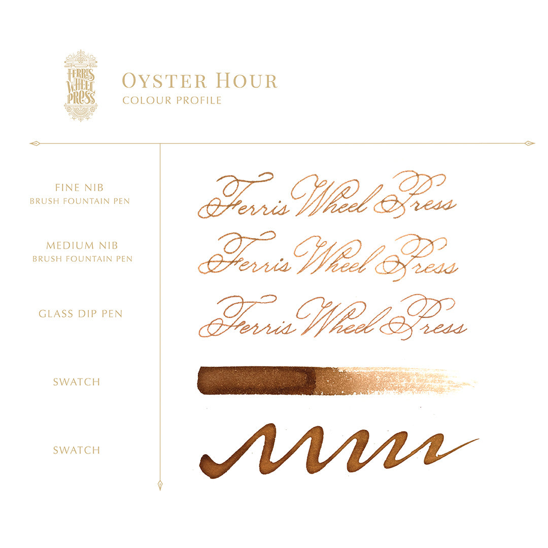 Ferris Wheel Press Fountain Pen Ink 38ml Oyster Hour
