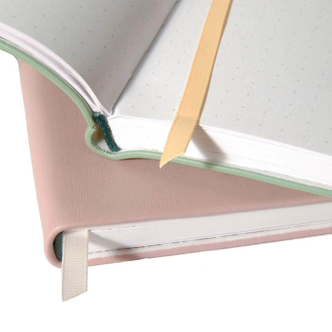 Ferris Wheel Press The Nothing Left Feather Notebook Pebble Grey