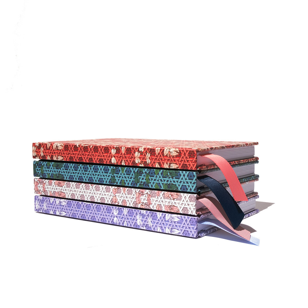 Ferris Wheel Press A5 Sketchbook Enveloped in Rattan Pink