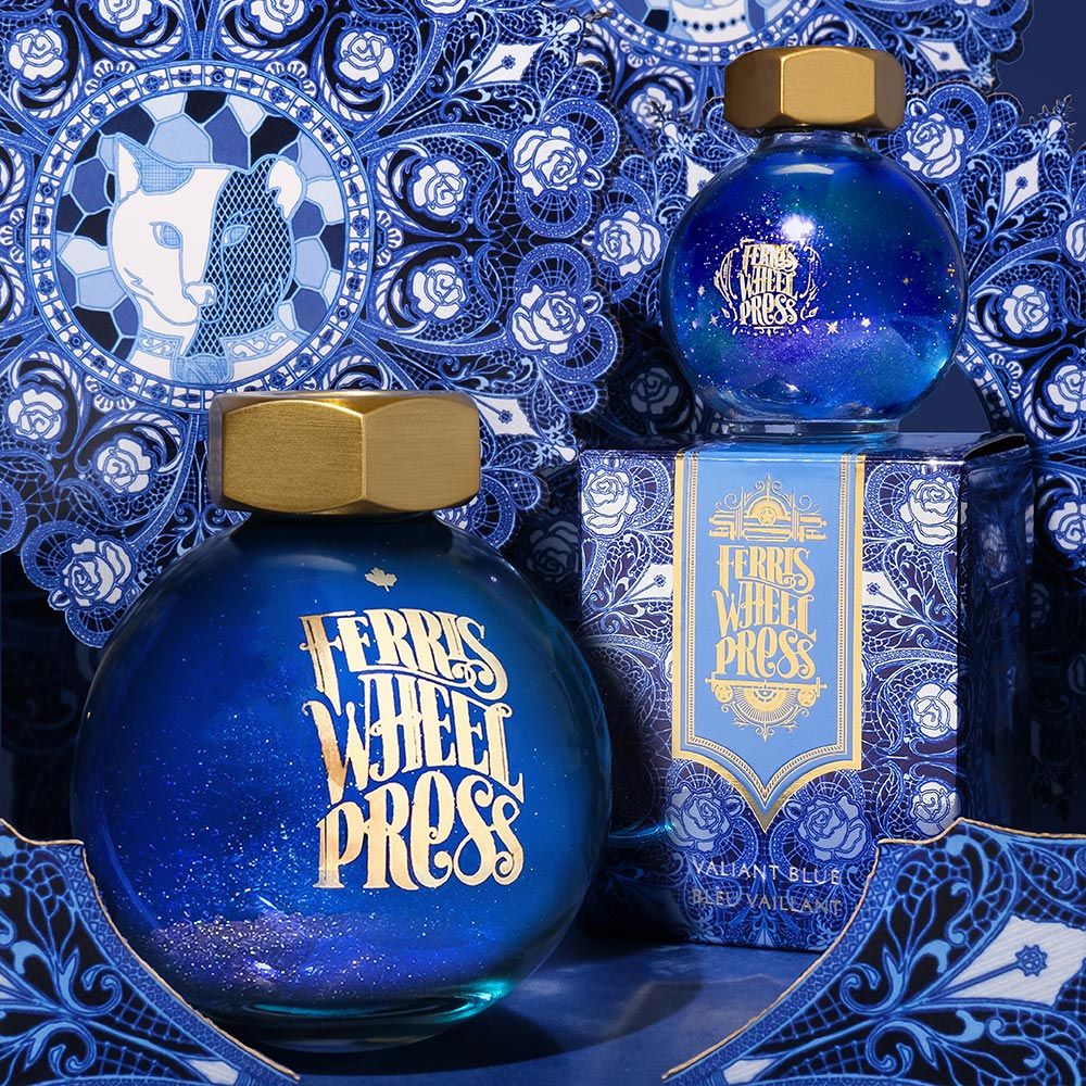 Ferris Wheel Press Ferritales Fountain Pen Ink 20ml Valiant Blue