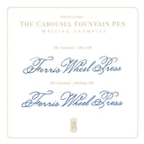 Ferris Wheel Press Aluminium Carousel Fountain Pen Rose Petal Plush
