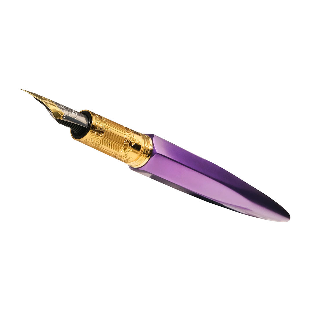 Ferris Wheel Press The Marquise Fountain Pen Aubergine