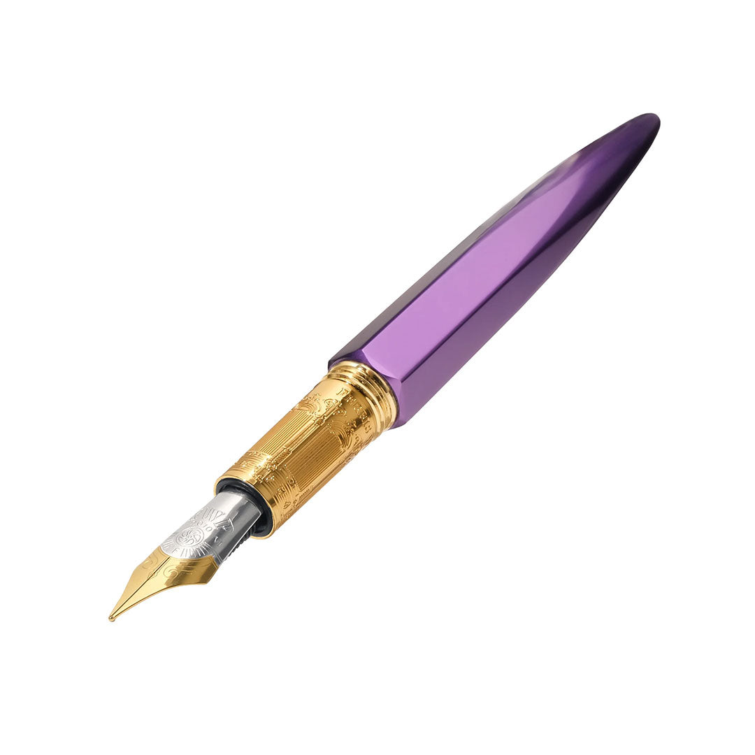 Ferris Wheel Press The Marquise Fountain Pen Aubergine