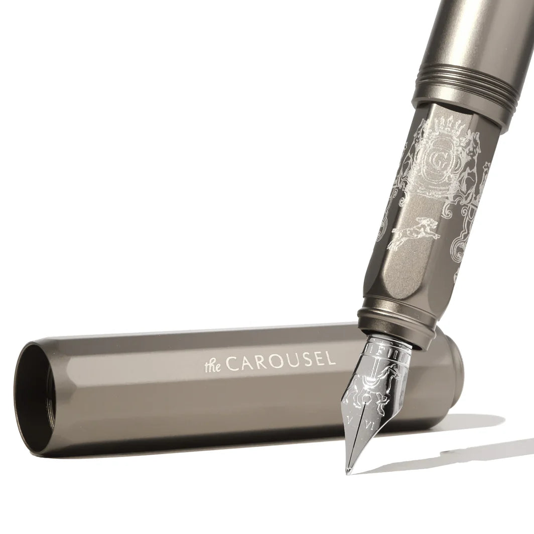Ferris Wheel Press Aluminium Carousel Pen Highland Smoke