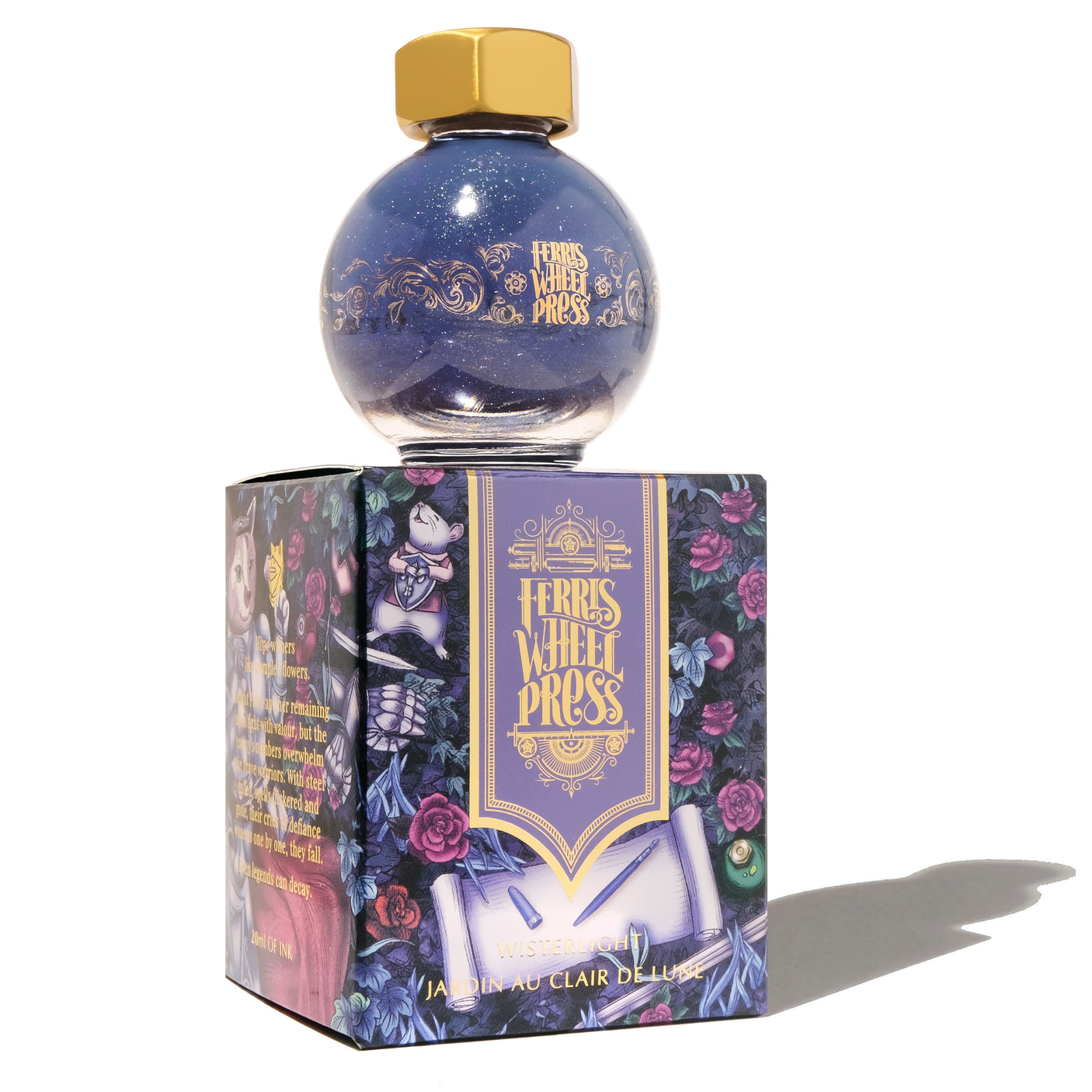 Ferris Wheel Press Ferritales Fountain Pen Ink 20ml Wisterlight