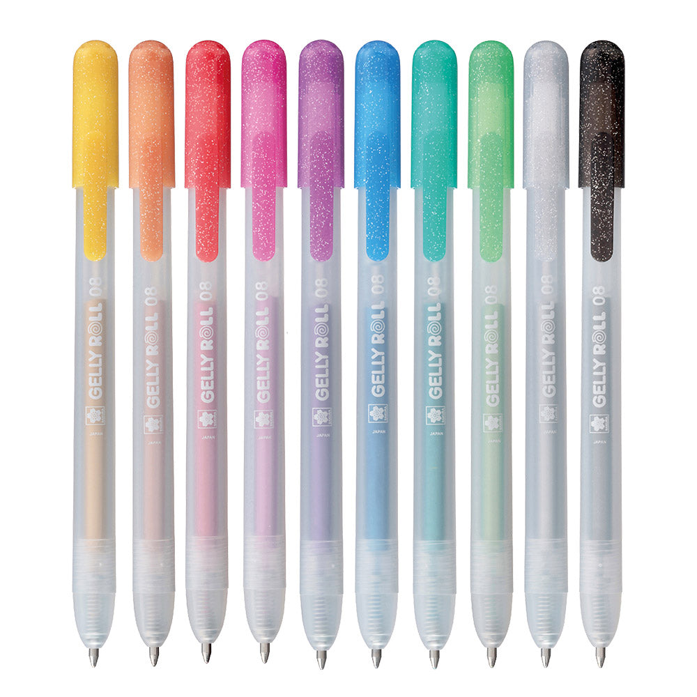 Sakura Gelly Roll Retractable Metallic Set of 10
