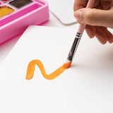 HIMI Jelly Cup Gouache Set of 24 Colours Pink Case