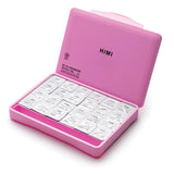 HIMI Jelly Cup Gouache Set of 24 Colours Pink Case