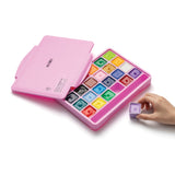 HIMI Jelly Cup Gouache Set of 24 Colours Pink Case
