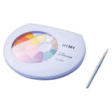 HIMI Solid Watercolour Set of 38 Pans + Brush Blue Case