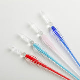 Jacques Herbin Twisted Glass Pen 18 cm