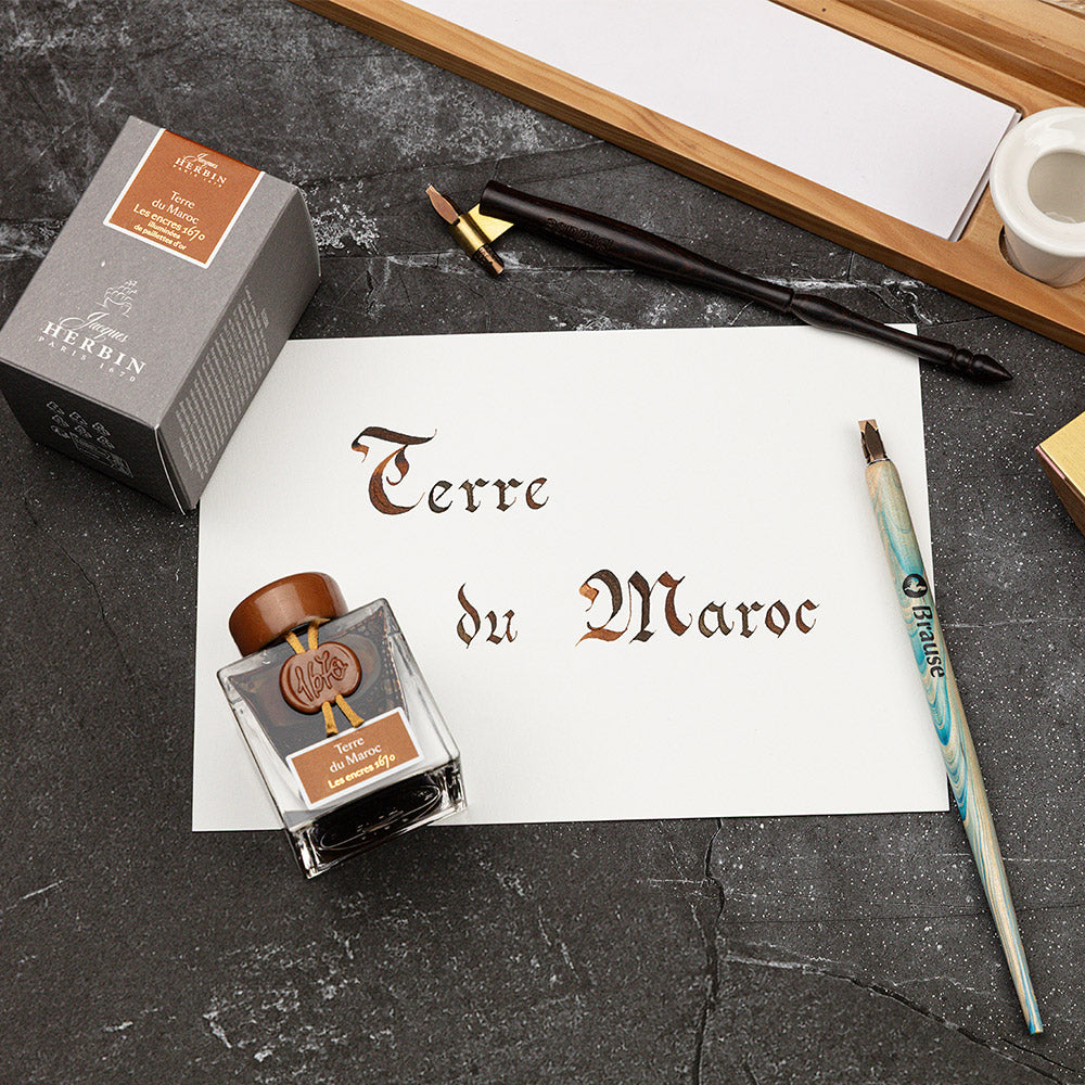 Jacques Herbin 1670 Anniversary Ink 50ml Terre Du Maroc