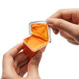 HIMI Jelly Cup Gouache Set of 18 Colours + 3 Brushes Yellow Case