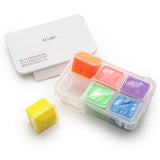 HIMI Jelly Cup Gouache Set of 6 Colours White Case Glow in the Dark Edition