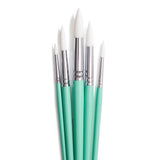 HIMI Set of 5 Round Brushes Green