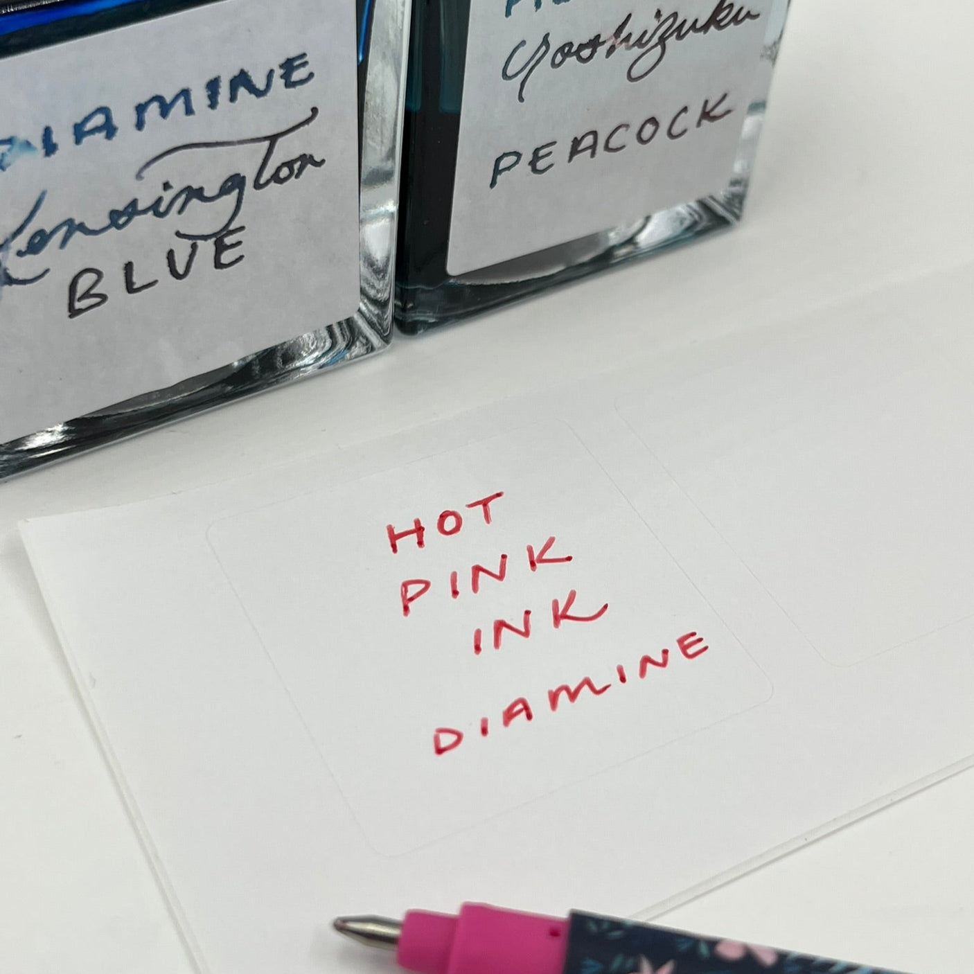 Cult Pens Stacking Ink Bottle Set of 4 Replacement Labels