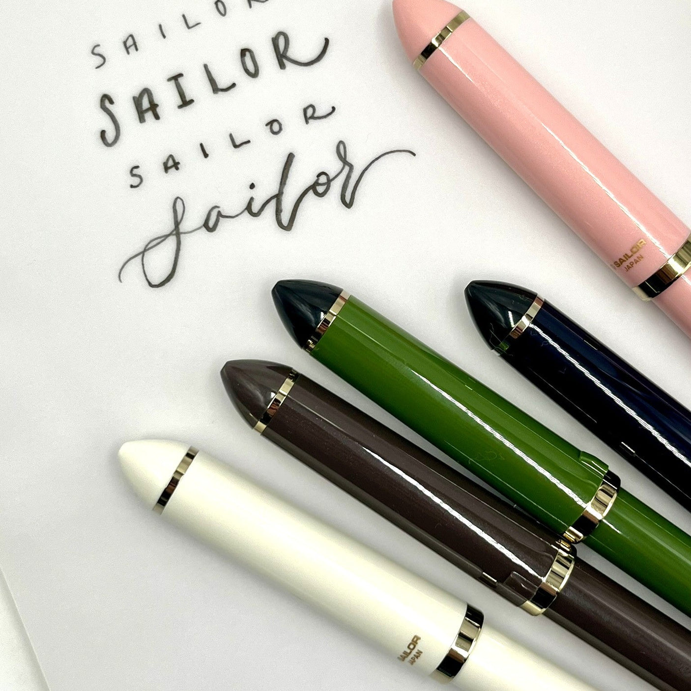 Sailor Fude de Mannen Calligraphy Fountain Pen Blue