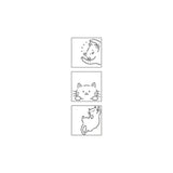 Sun-Star Peekaboo Stamp Cat