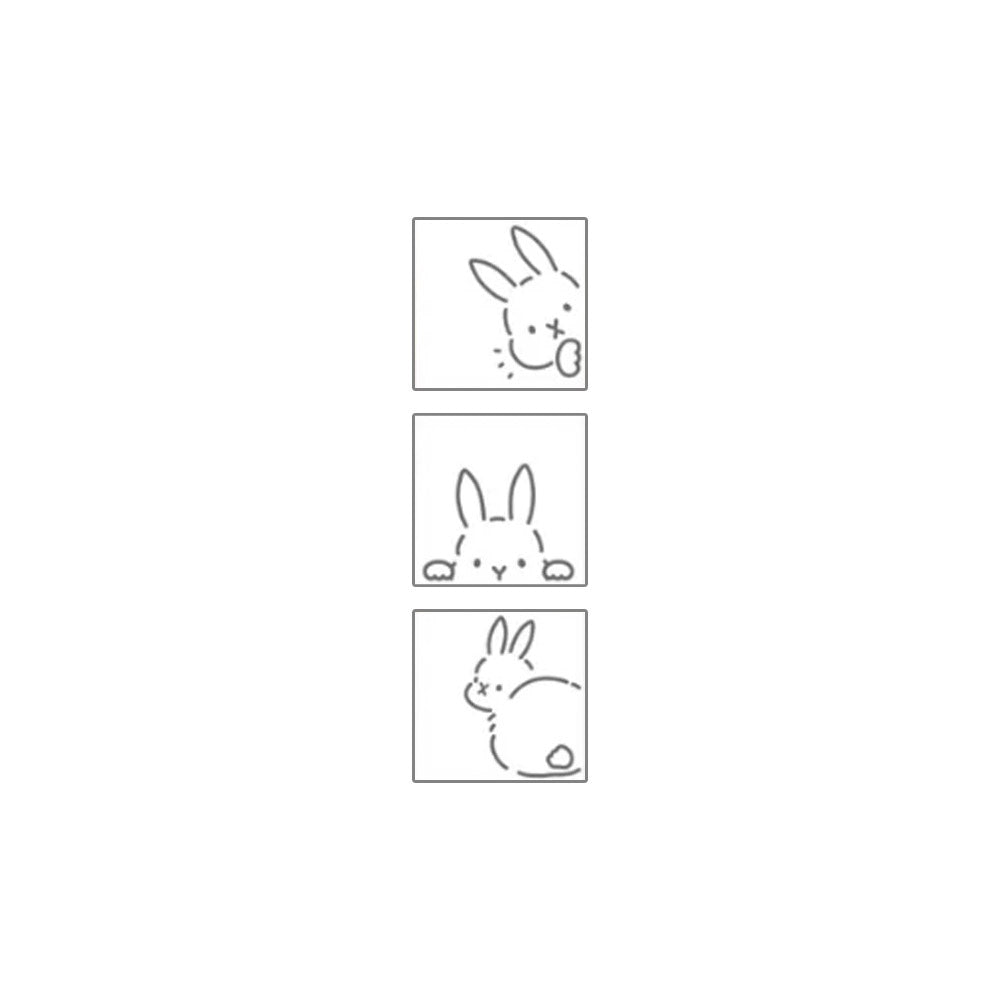 Sun-Star Peekaboo Stamp Rabbit