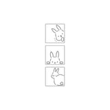 Sun-Star Peekaboo Stamp Rabbit