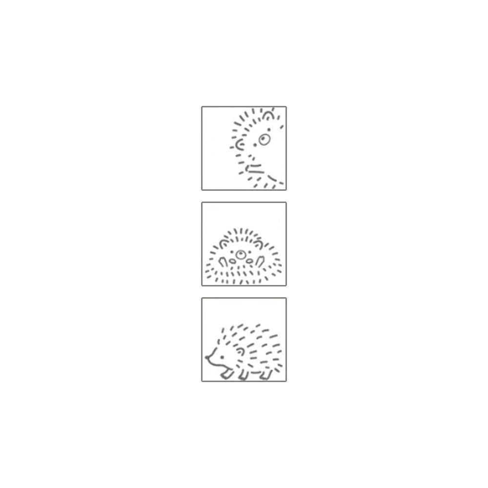 Sun-Star Peekaboo Stamp Hedgehog