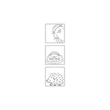 Sun-Star Peekaboo Stamp Hedgehog
