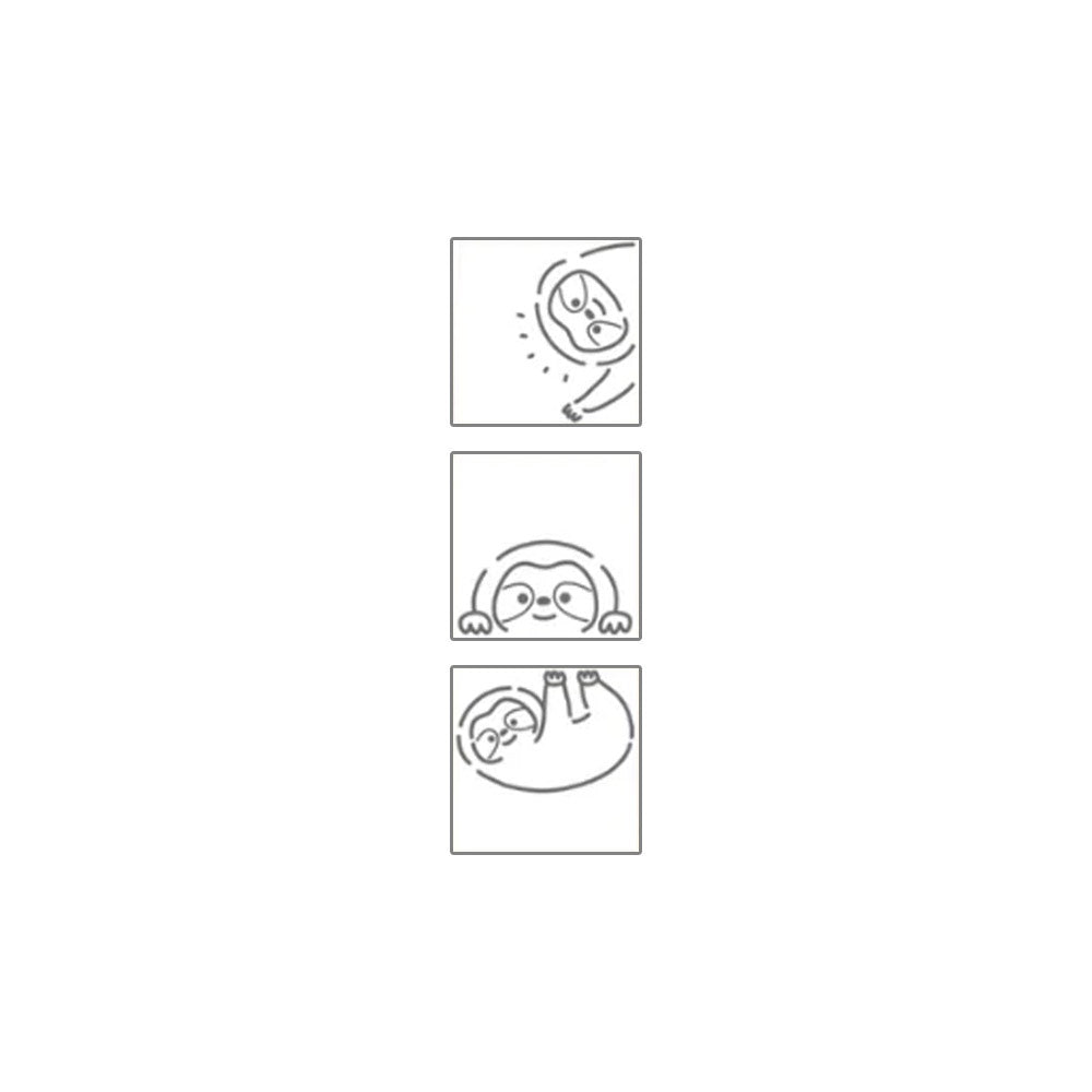 Sun-Star Peekaboo Stamp Sloth