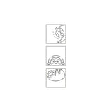 Sun-Star Peekaboo Stamp Sloth