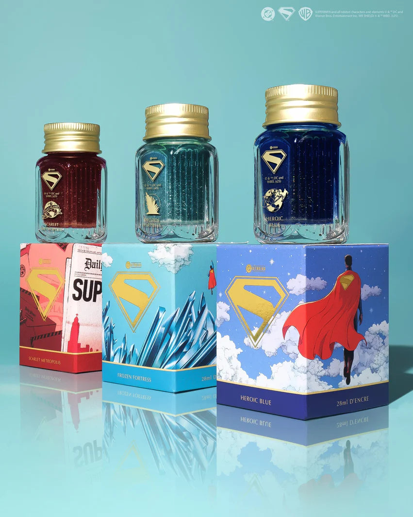 Ferris Wheel Press Superman Fountain Pen Ink 28ml Frozen Fortress