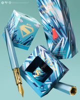 Ferris Wheel Press Superman Marquise Fountain Pen and 29ml Ink Set Fortress of Solitude