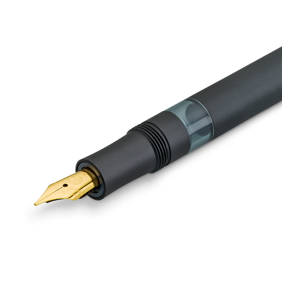 Kaweco Sport Piston Filler Fountain Pen and 32ml Ink Set Black