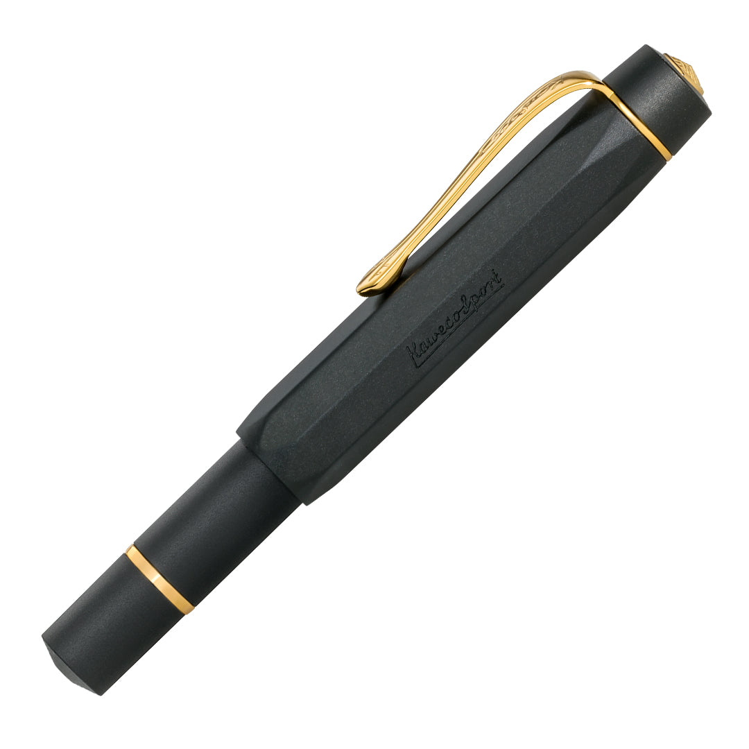 Kaweco Sport Piston Filler Fountain Pen and 32ml Ink Set Black