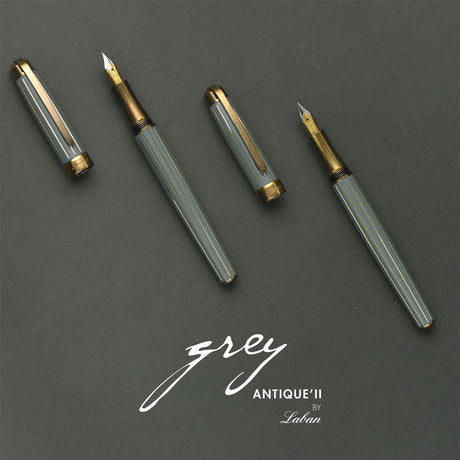 Laban Antique II Fountain Pen Grey
