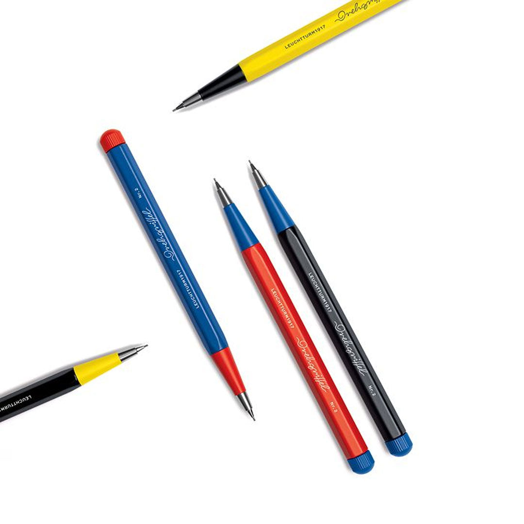 LEUCHTTURM1917 Drehgriffel Bauhaus Edition Mechanical Pencil Lemon/Black