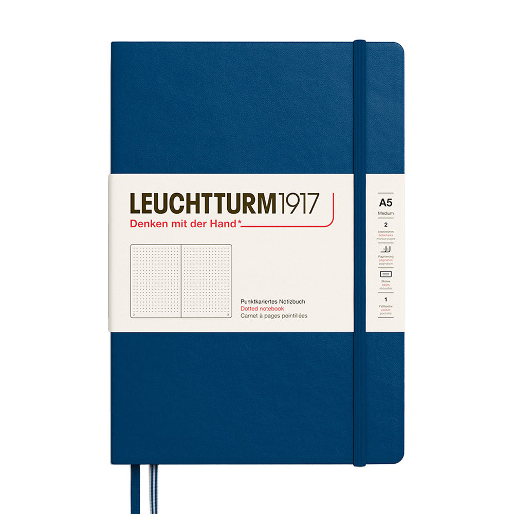 LEUCHTTURM1917 Hardcover Notebook Medium A5 Indigo
