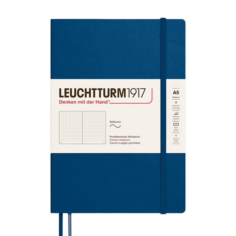 LEUCHTTURM1917 Softcover Notebook Medium A5 Indigo