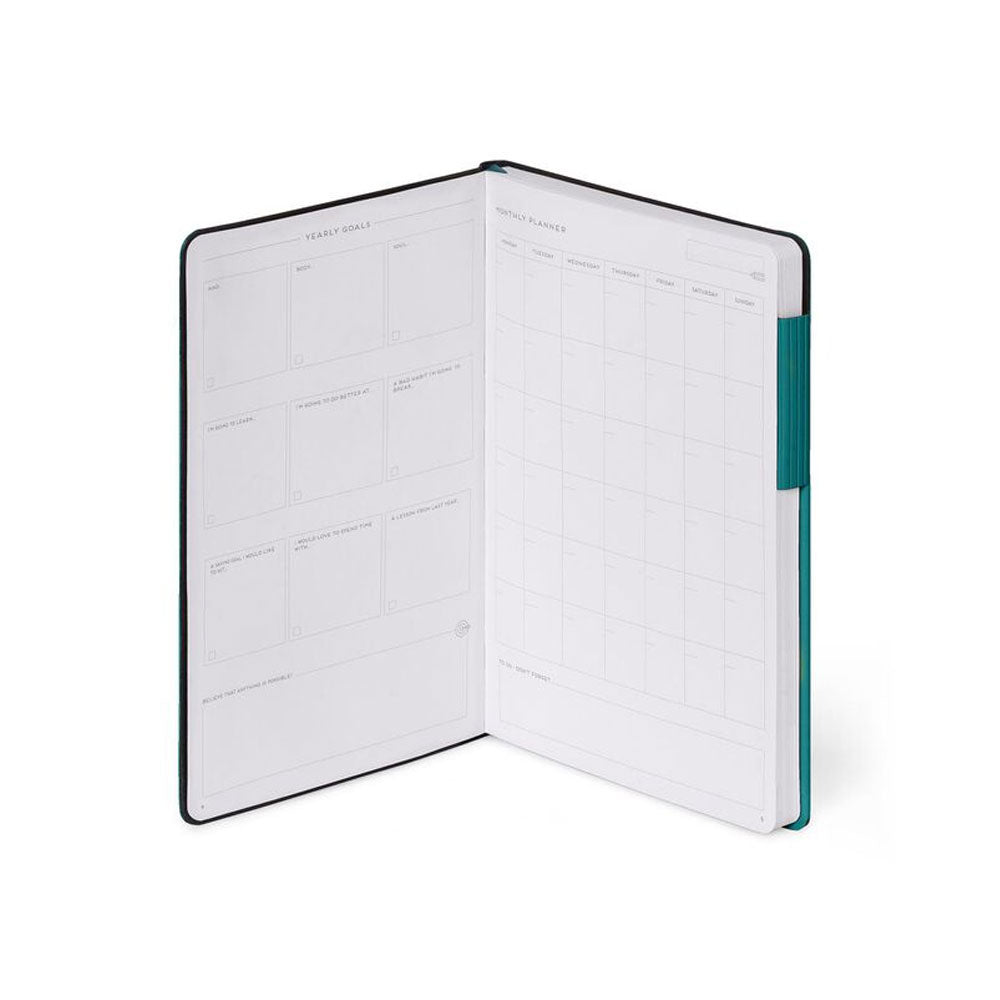 Legami My Notebook Medium Malachite Green by Legami at Cult Pens