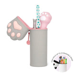 Legami Kawaii 2-in-1 Soft Silicone Pencil Case Kitty