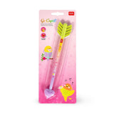 Legami Go Cupid! Pencil with Scented Erasers
