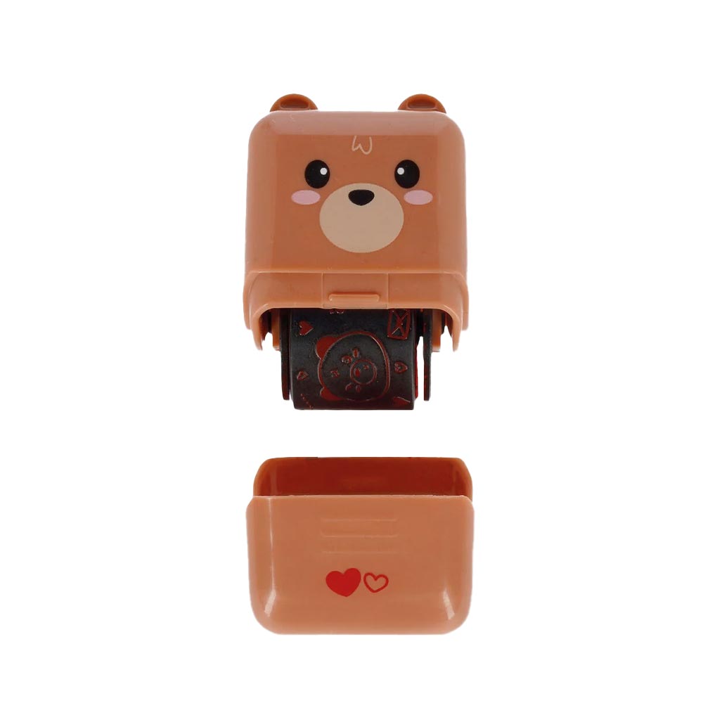 Legami Decorative Roller Stamp Teddy Bear