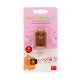 Legami Decorative Roller Stamp Teddy Bear