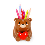 Legami Desk Friends Pen Holder Teddy Bear