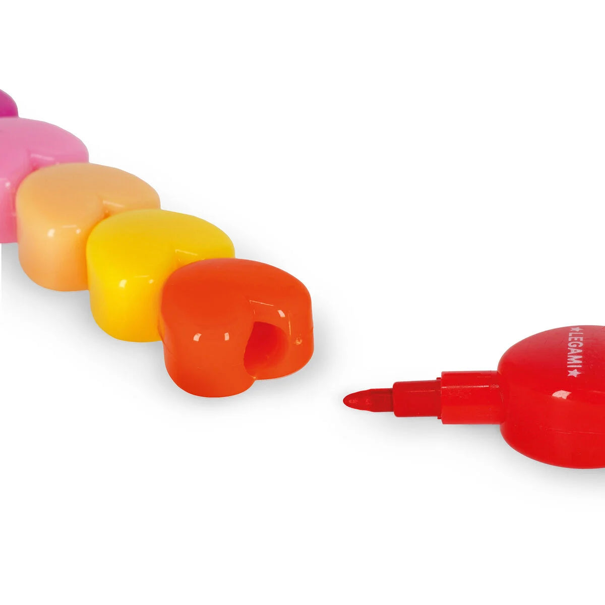 Legami Stackable Crayons Heart