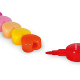 Legami Stackable Crayons Heart