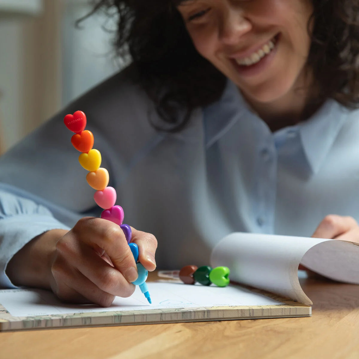 Legami Stackable Crayons Heart