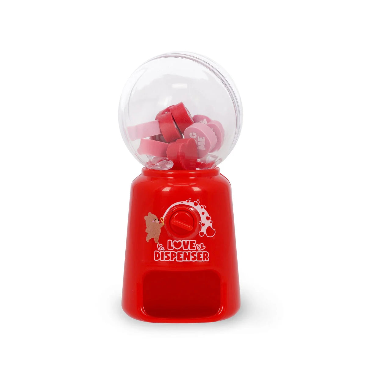 Legami Mini Eraser Dispenser Heart