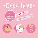 Legami Deco Tape Hearts