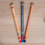 Legami Set of 3 Erasable Pens Fur-ever Friends