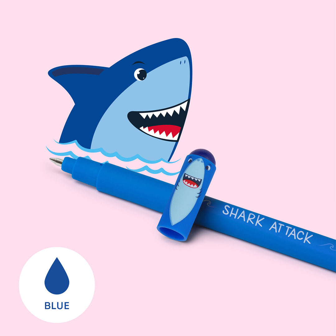 Legami Erasable Gel Pen Shark